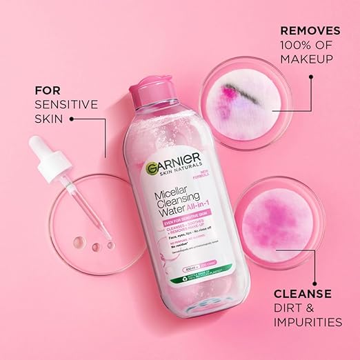 Garnier Skin Naturals Cleansing Water Hydrating & Soothing – The Gentle Solution for Clean, Fresh, and Hydrated Skin