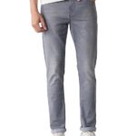 Black Jogger Style Denim Jeans