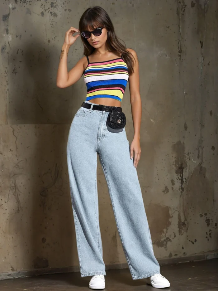 Dark Wash Bootcut Denim Jeans