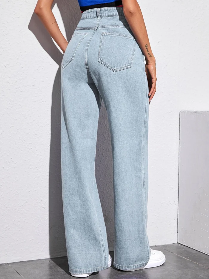 Dark Wash Bootcut Denim Jeans