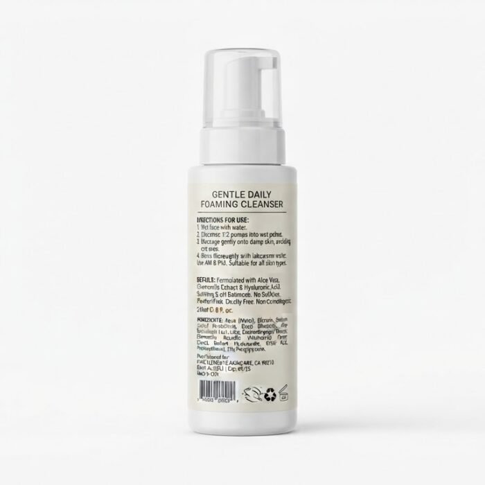 Gentle Daily Foaming Cleanser