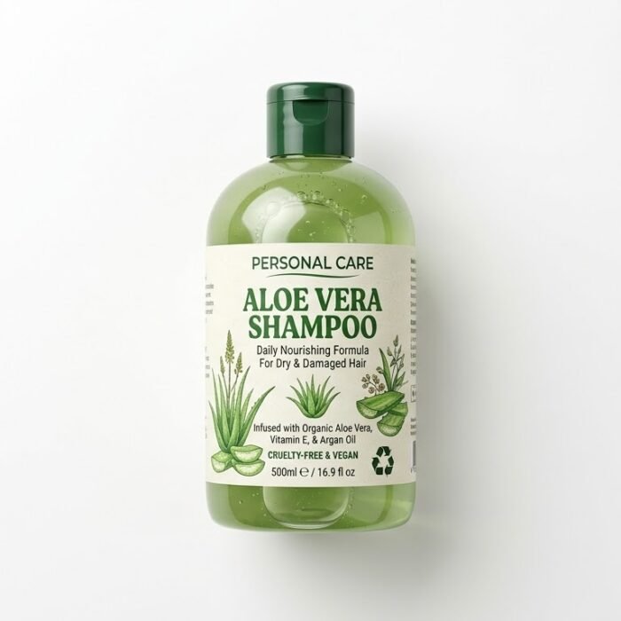 Aloe Vera Shampoo – Nourishing Hair Care Formula for Soft, Healthy & Shiny Hair