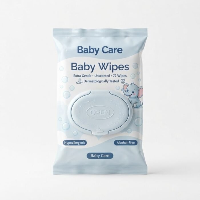 Baby Wipes – Soft, Gentle & Moist Cleansing Wipes for Everyday Baby Care