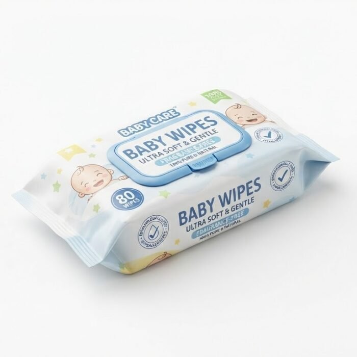 Baby Wipes – Soft, Gentle & Moist Cleansing Wipes for Everyday Baby Care