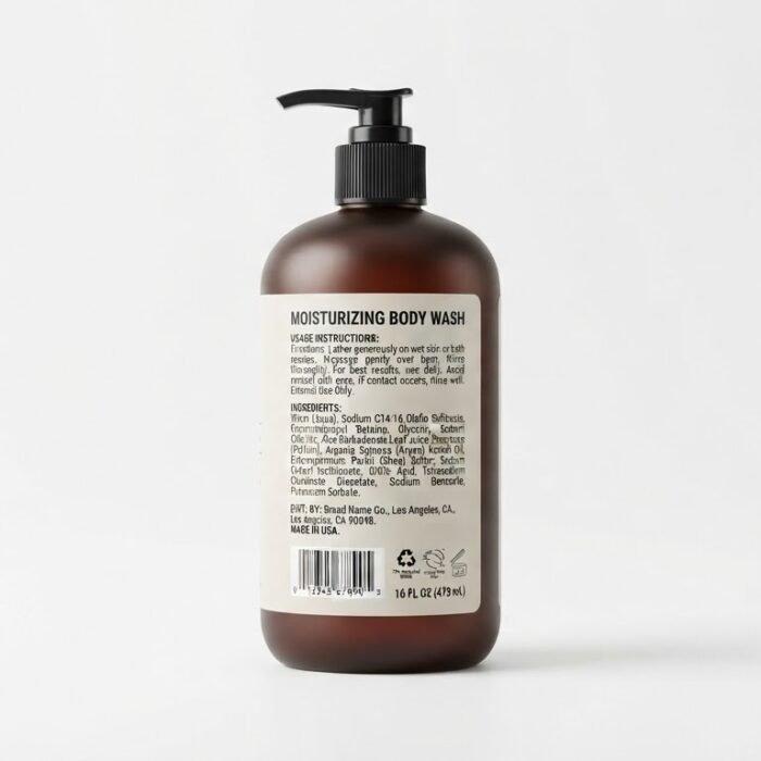 Moisturizing Body Wash – Gentle Skin Cleanser for Soft, Fresh & Hydrated Skin