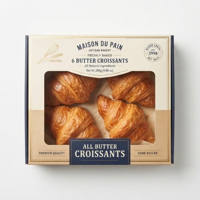 Fresh Butter Croissants – Flaky, Buttery & Soft Bakery Treat for Every Occasion