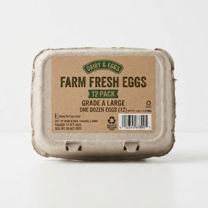 Farm Fresh Eggs (12 Pack)