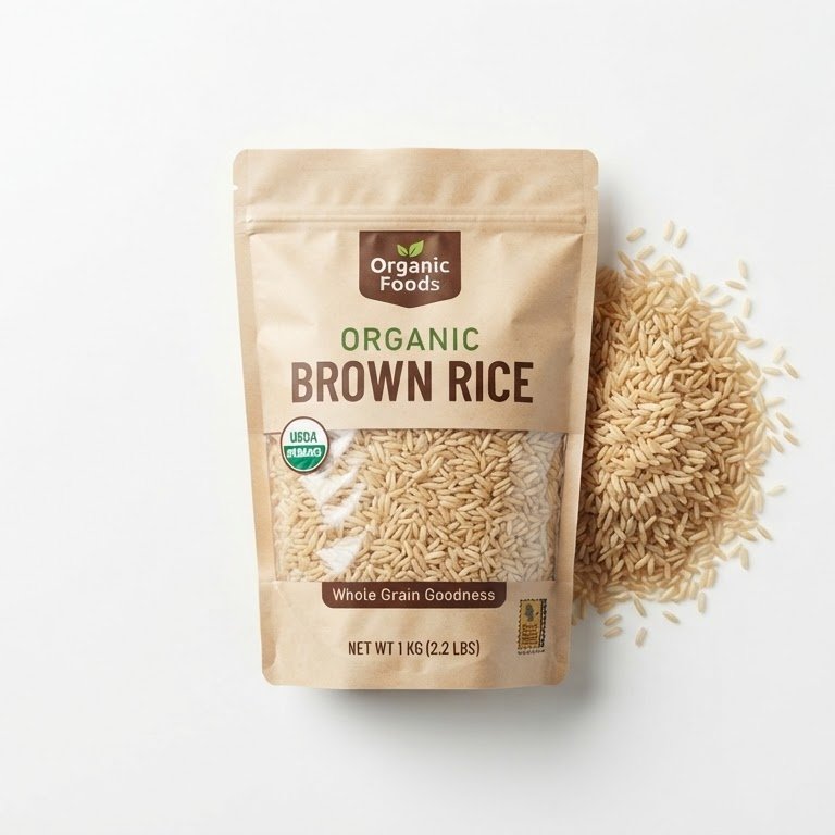 Organic Brown Rice – Whole Grain