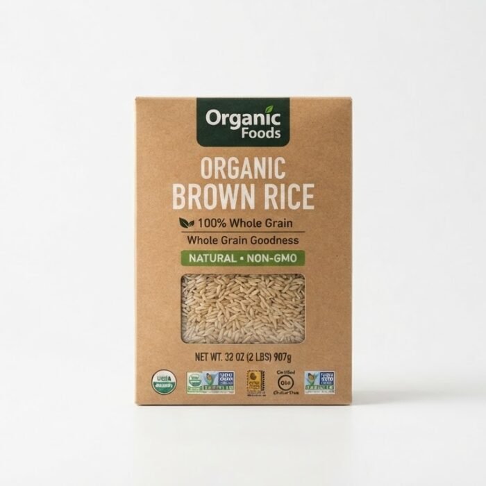 Organic Brown Rice – Whole Grain