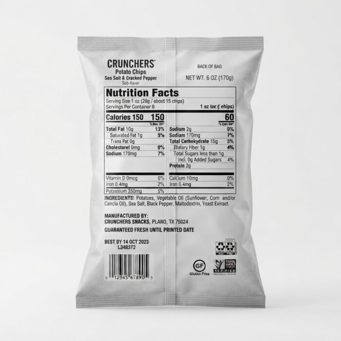 Crispy Potato Chips