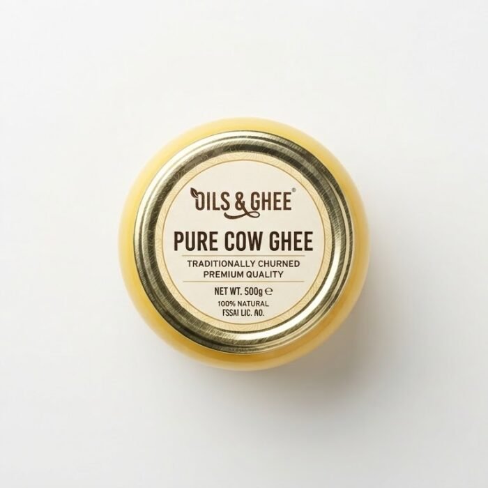 Pure Cow Ghee – Rich, Aromatic & Traditional Clarified Butter