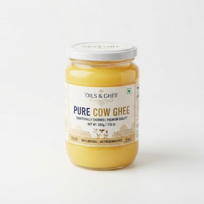 Pure Cow Ghee – Rich, Aromatic & Traditional Clarified Butter