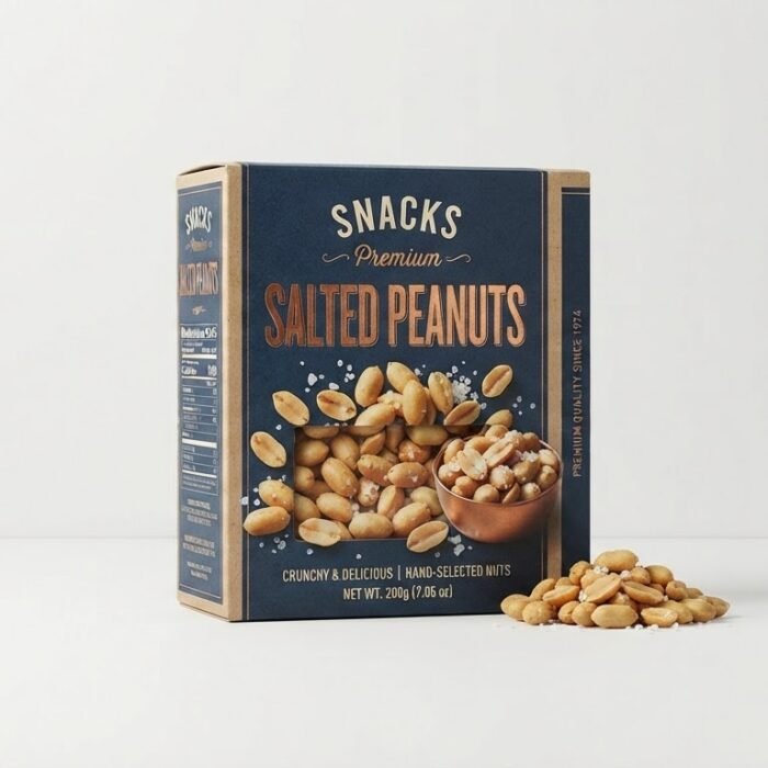 Salted Peanuts – Crunchy, Roasted