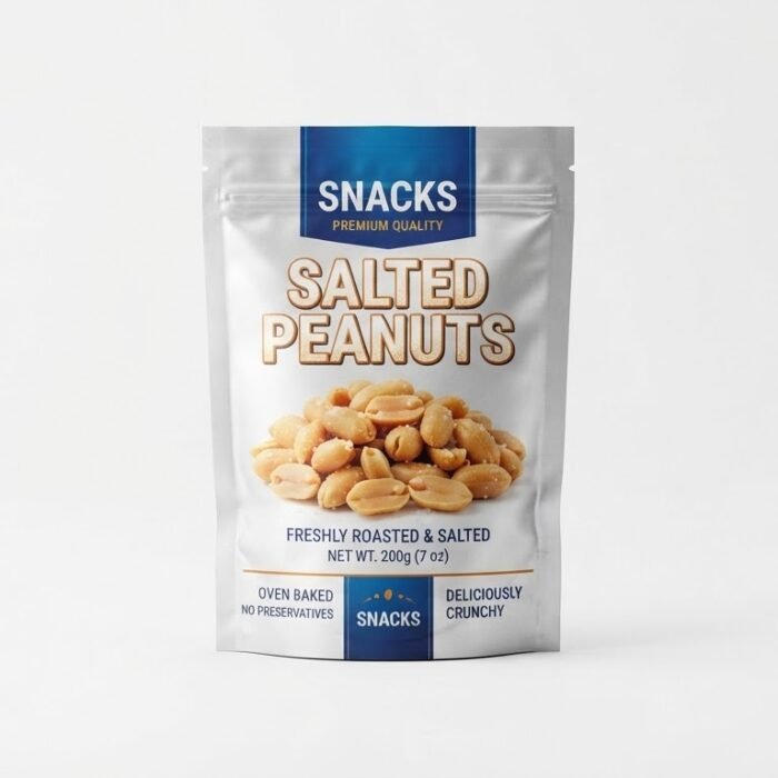 Salted Peanuts – Crunchy, Roasted