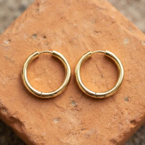 Gold Hoop Earrings