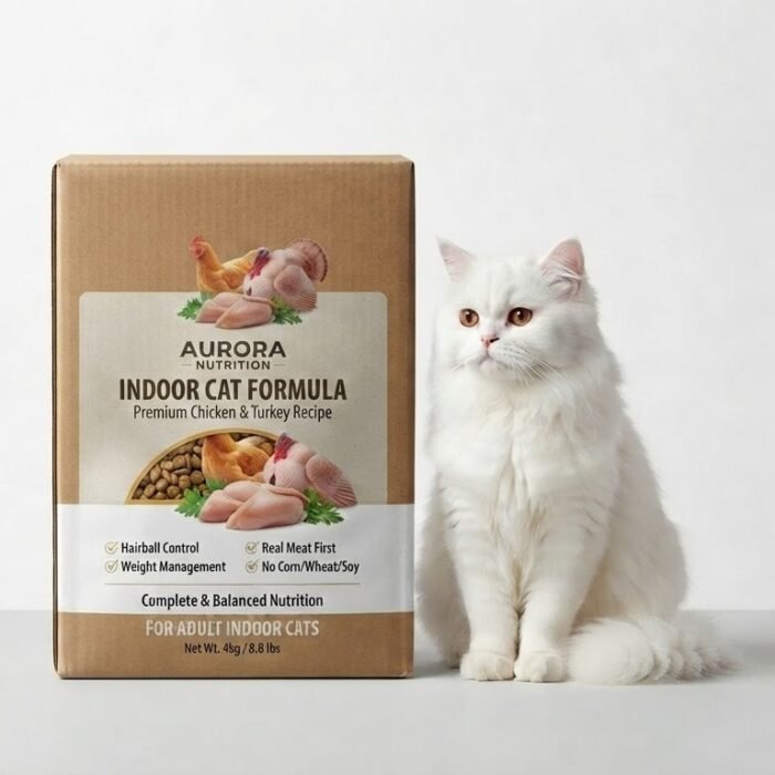 Indoor Cat Food – Chicken & Turkey